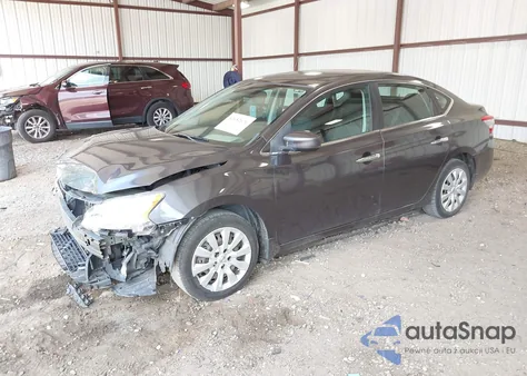 2015 Nissan Sentra Sv from USA, damaged, VIN 3N1AB7AP0FY229265